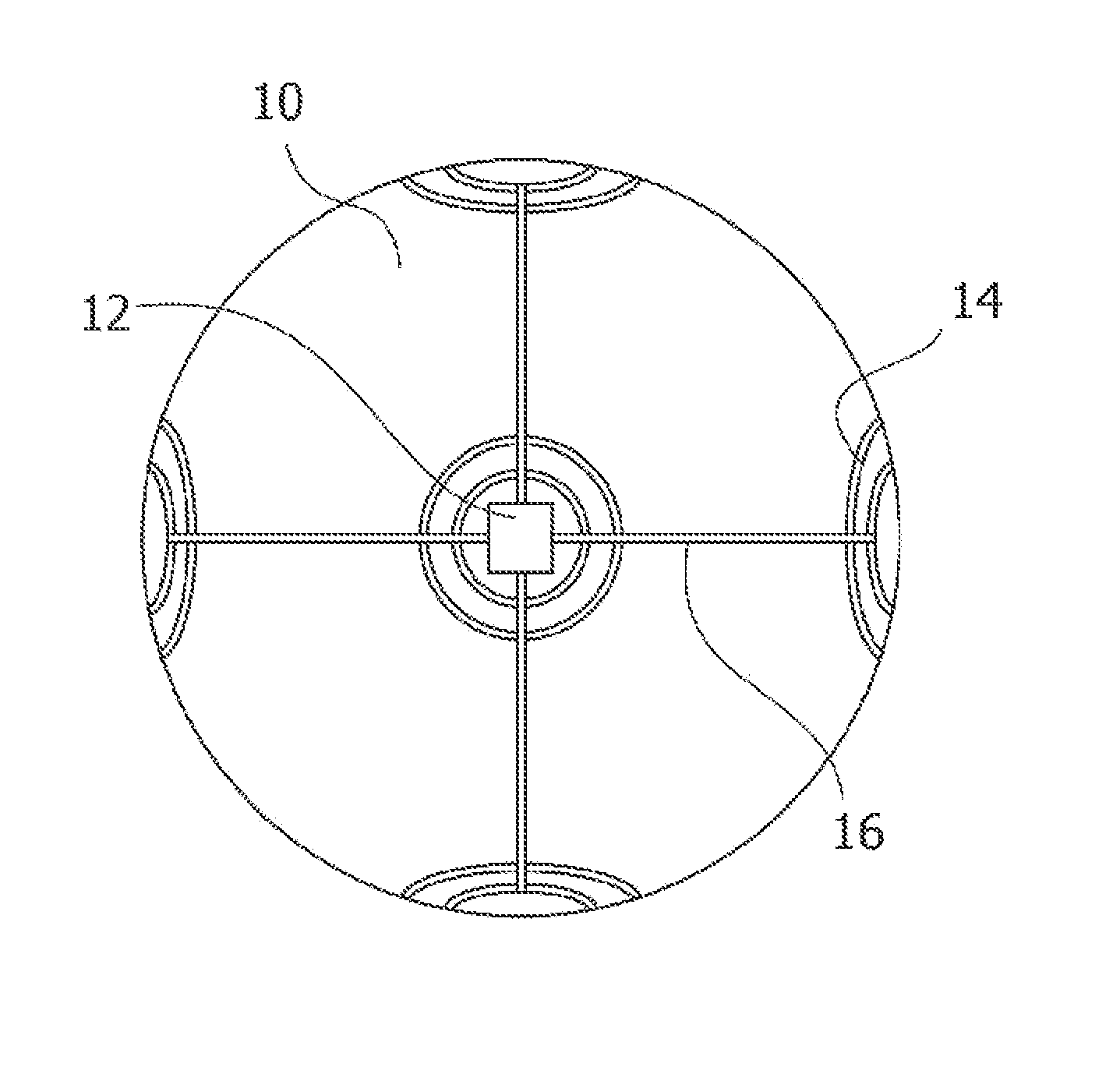 Golf ball with RFID system