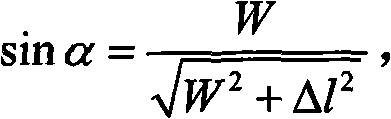 Standing wood diameter detection device based on laser and visual technology