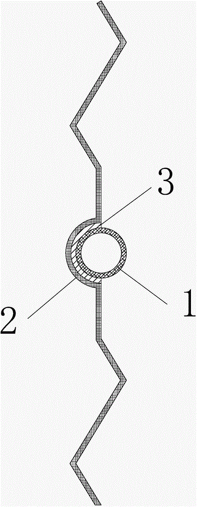 Plate-pipe composite heat-exchange fin and manufacturing method thereof