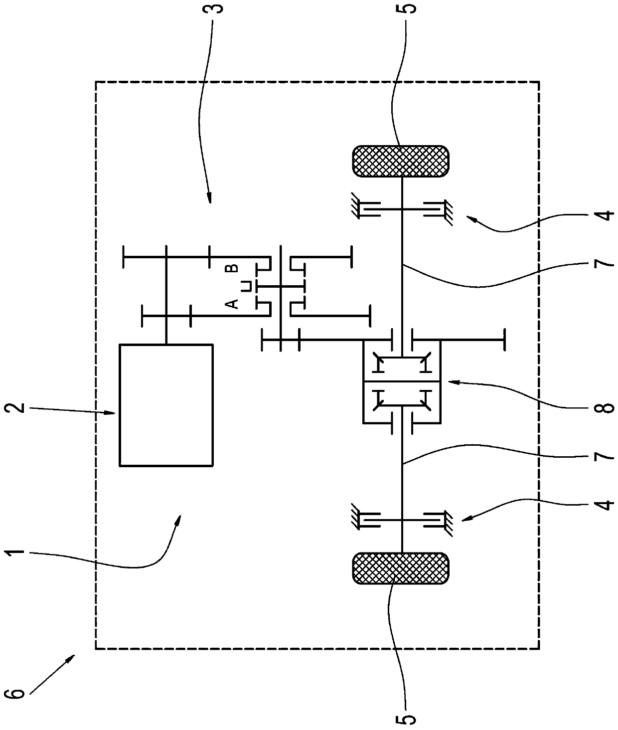 Gear-shifting method for electric drive system