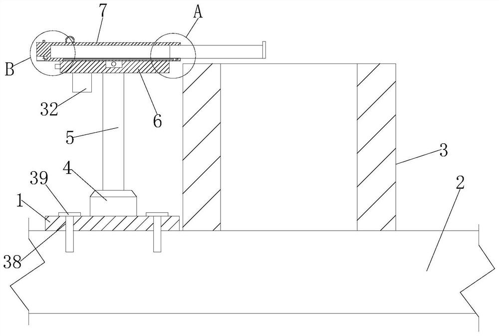 Hydraulic system for building construction