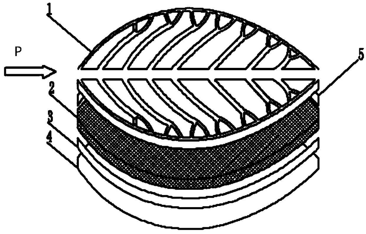 Bionic cascade phase change energy storage device