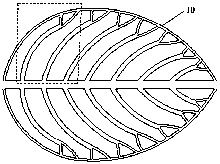 Bionic cascade phase change energy storage device