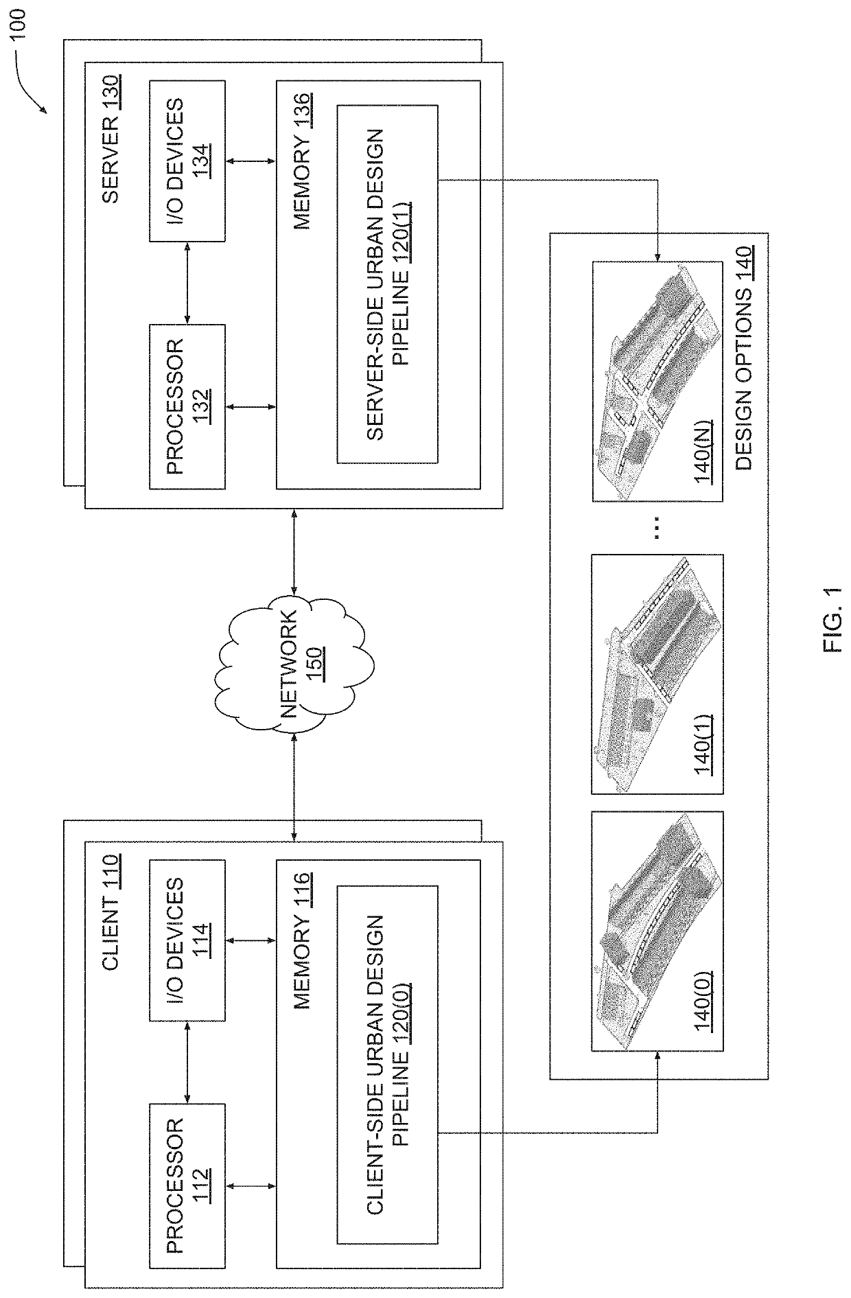 Generative design pipeline for urban and neighborhood planning