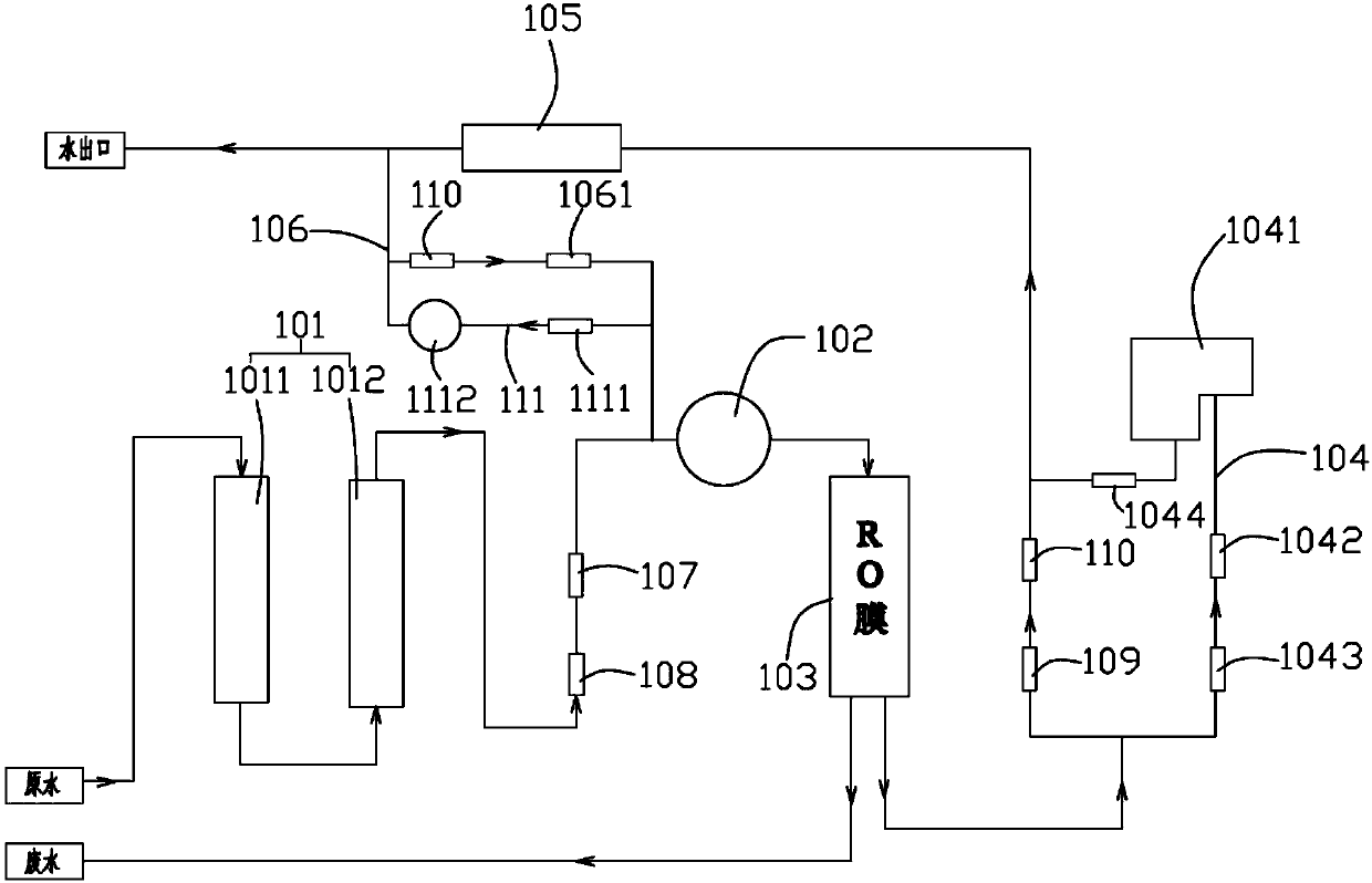 Water purifier and water path system thereof