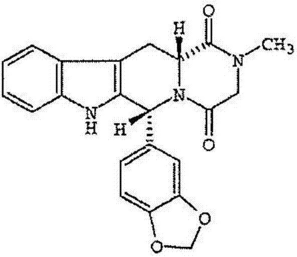 Tadalafil oral dispersible film and preparing method thereof