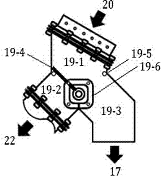 Impulse type sand fracturing system and control method thereof