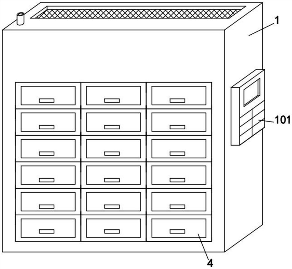 Intelligent file storage cabinet based on Internet of Things