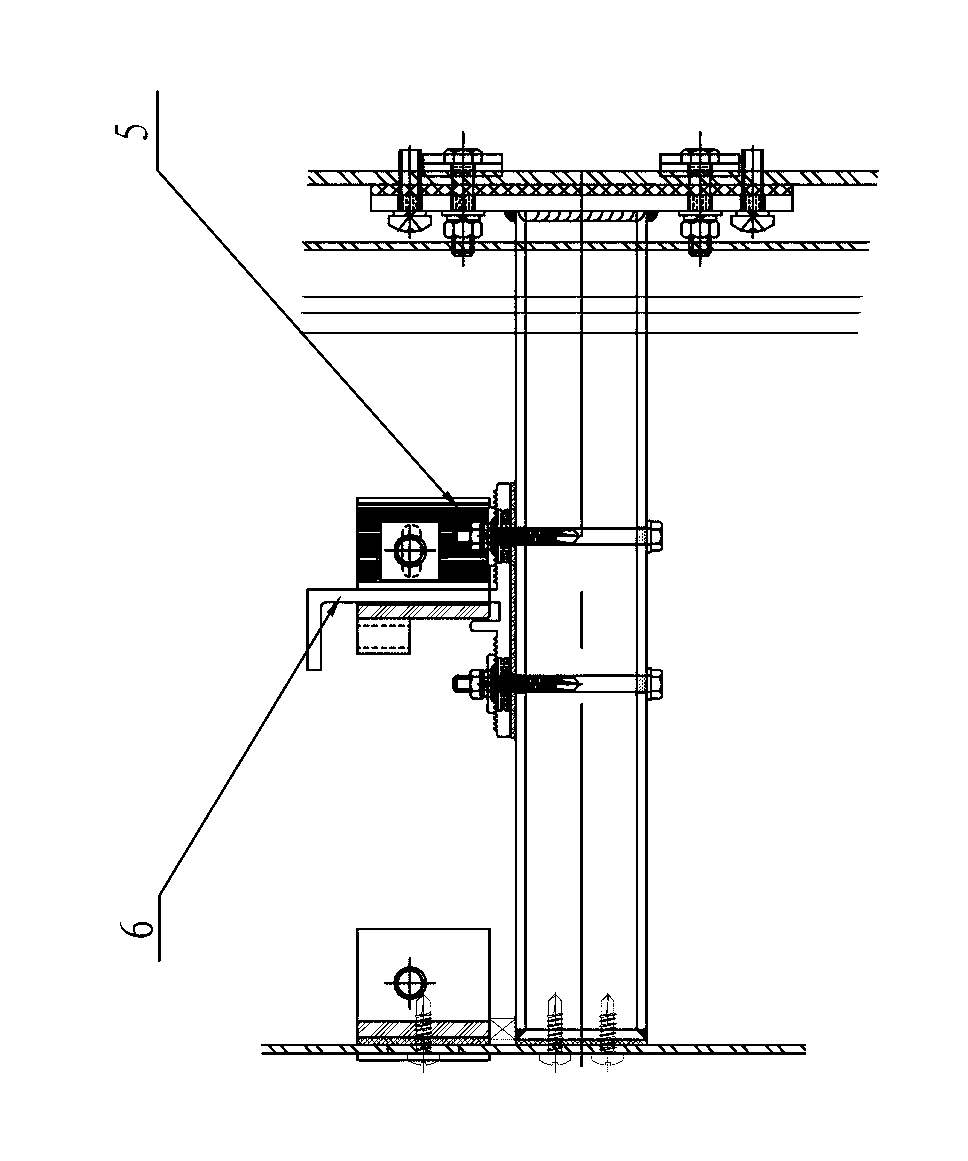 Decoration line system for back-bolt curtain wall