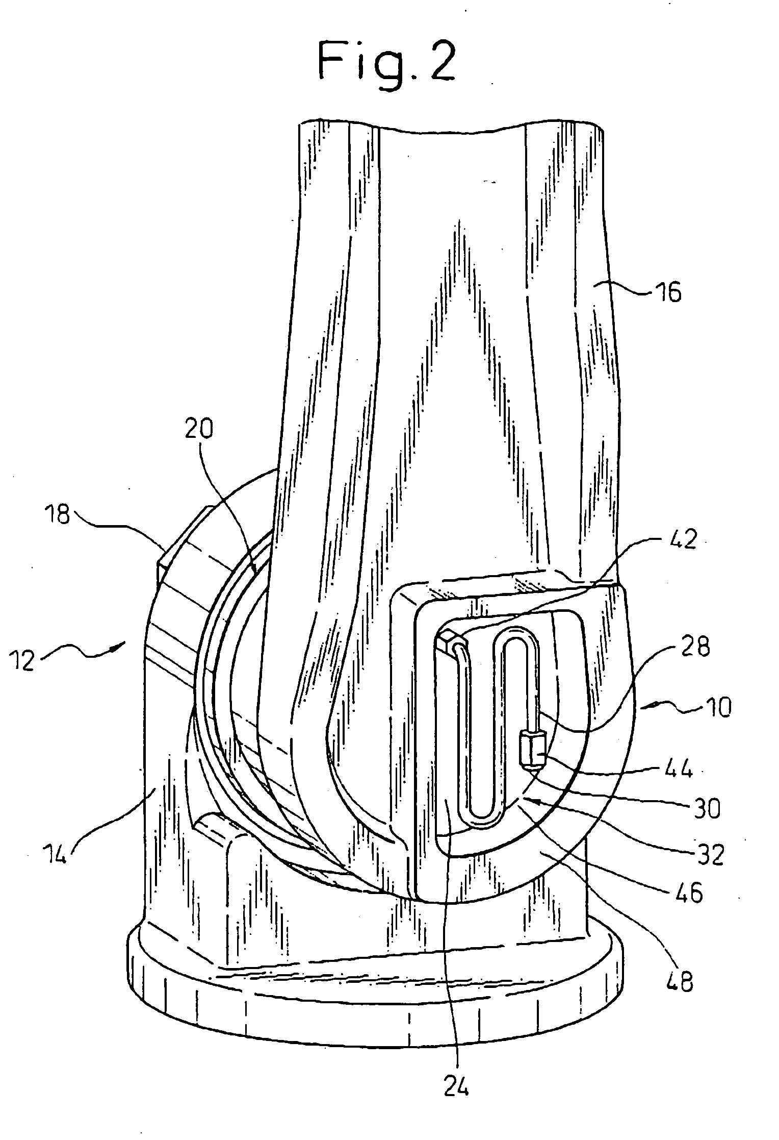 Lubricant draining device