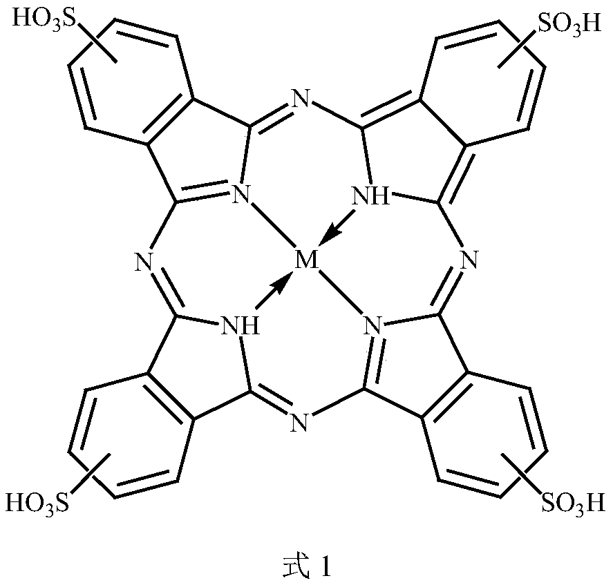 BC/G/MPc ternary composite catalyst and in-situ synthesis method thereof