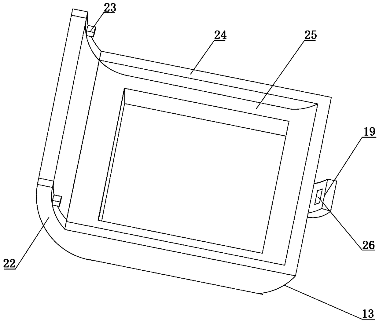 Endoscope transferring box for medical cart