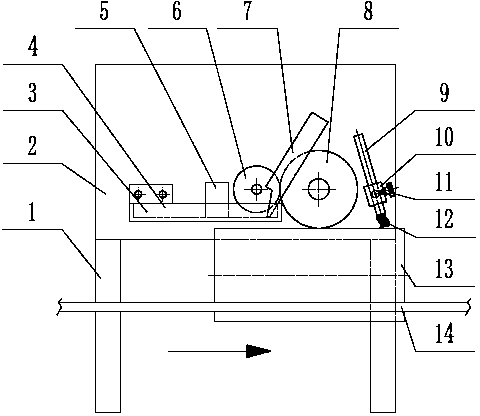 Tinplate oiling device