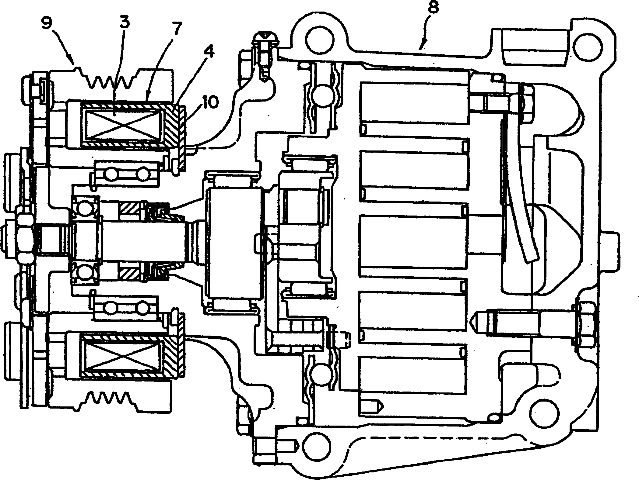 Magnetic yoke for electromagnetic clutch