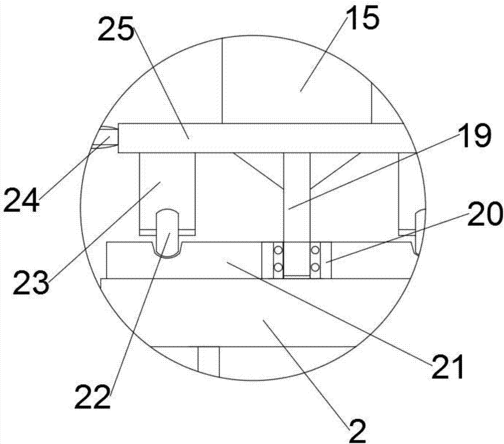 Table specially used for writing brush calligraphy copying