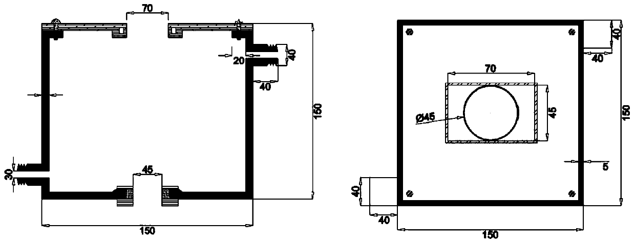 Method and device for testing corrosion fatigue of welding nodes of orthotropic steel bridge deck