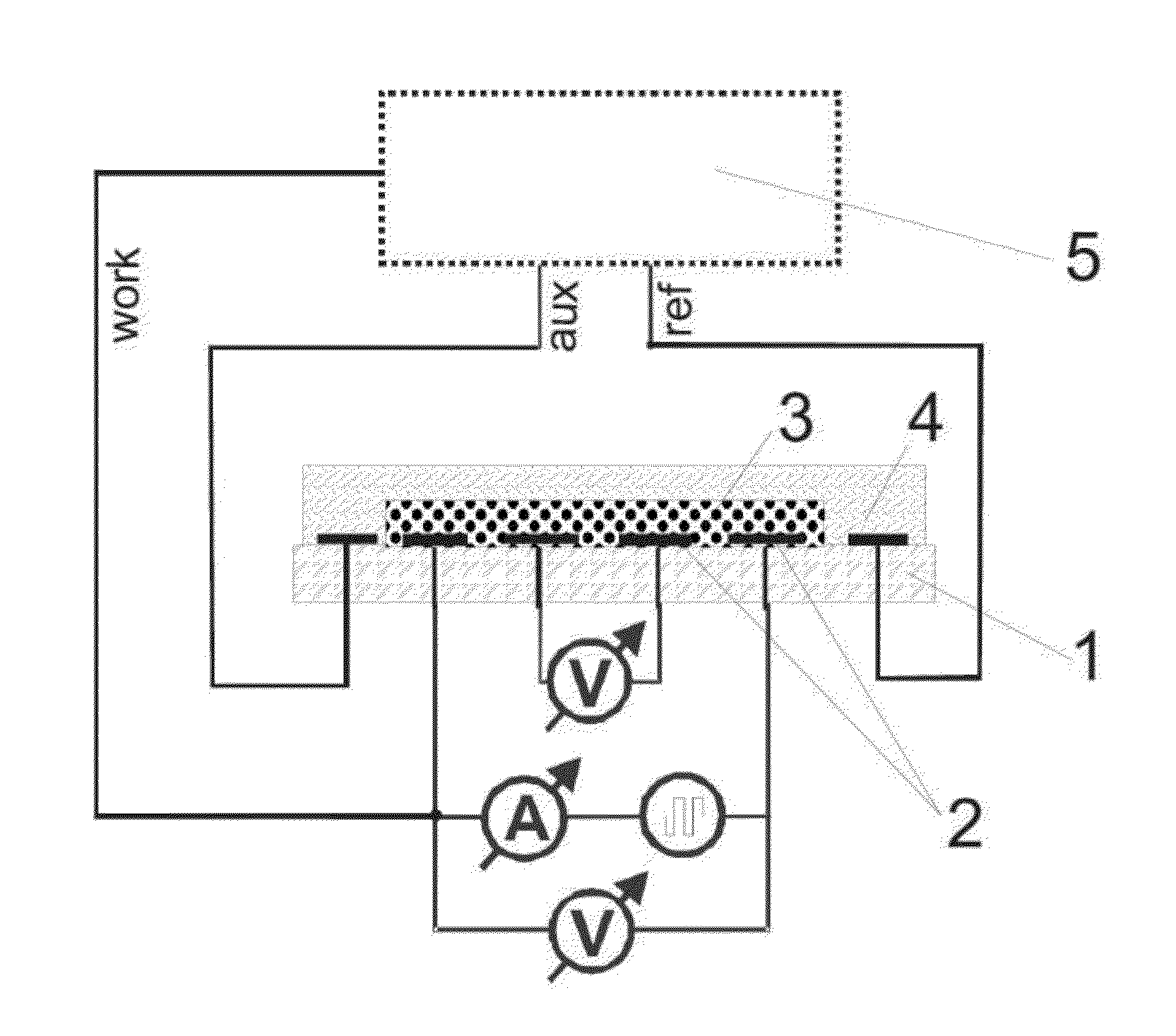 Multi-electrode chemiresistor