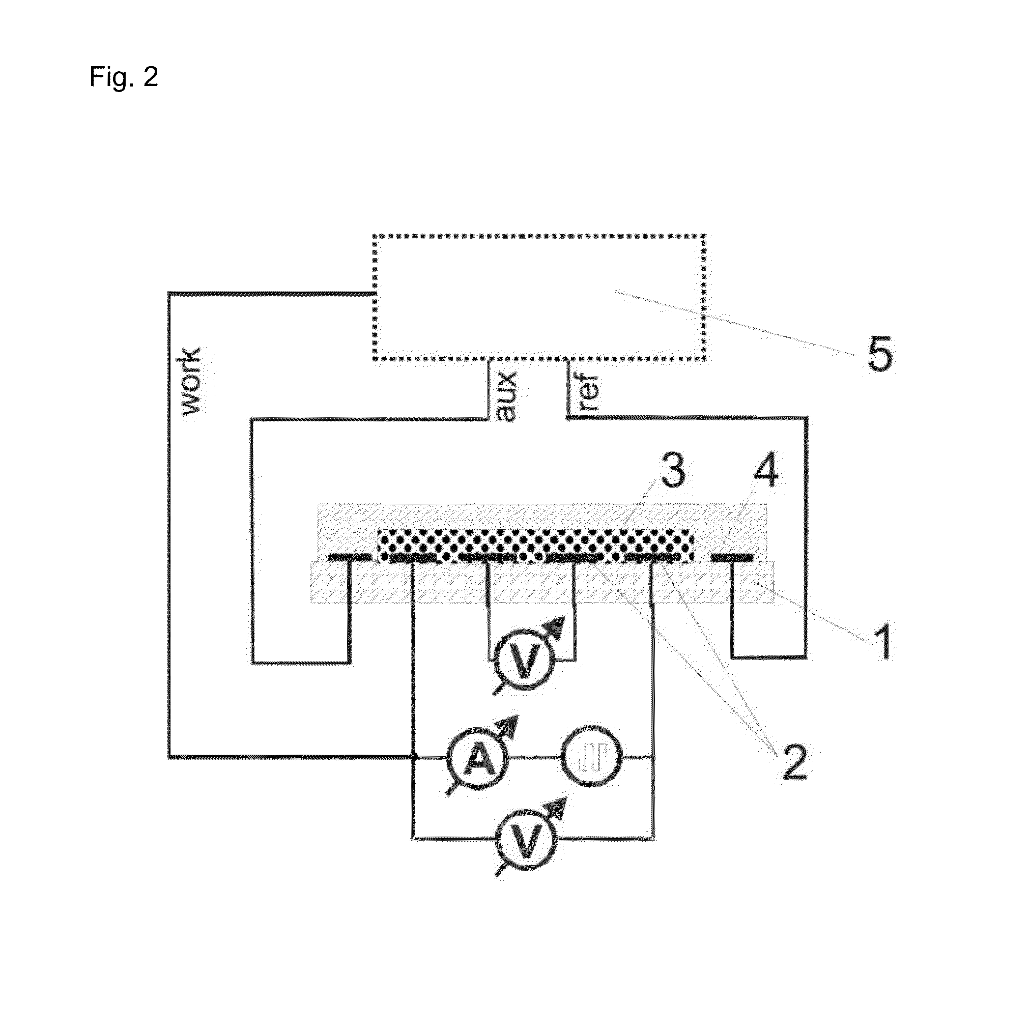 Multi-electrode chemiresistor