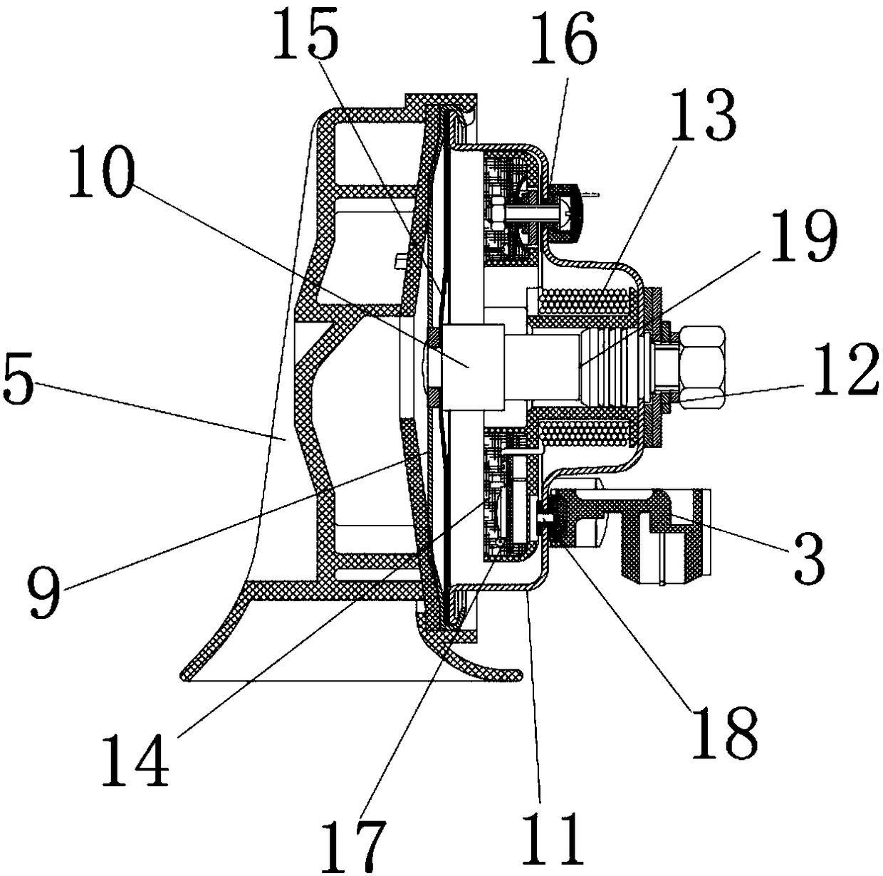 Head-mounted loud-speaking device for aided teaching