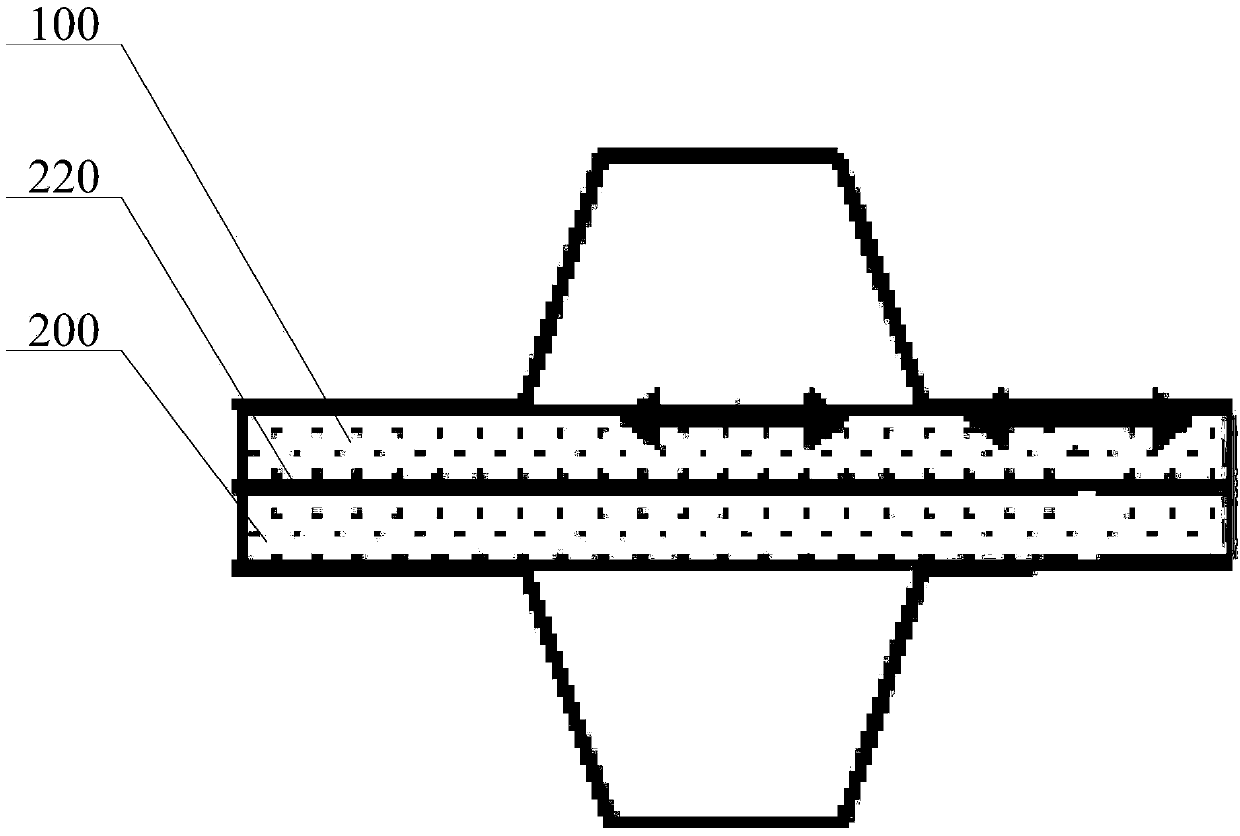 Fuel cell metal bipolar plate and fuel cell