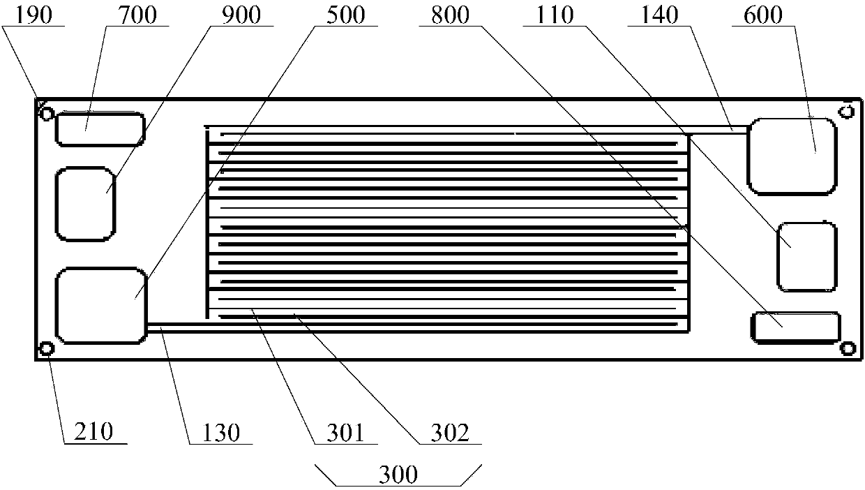 Fuel cell metal bipolar plate and fuel cell