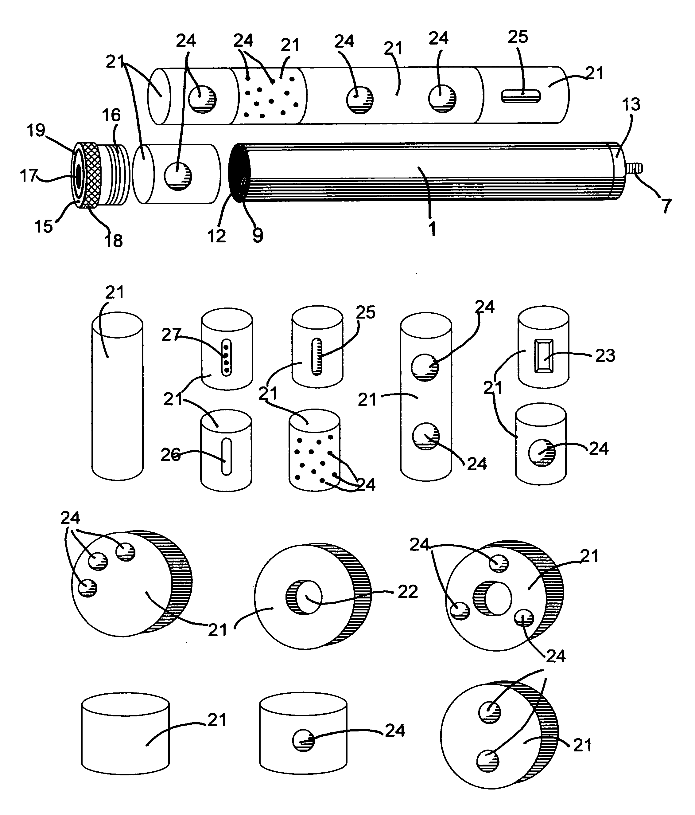 Stabilizer and vibration/noise dampening device that attaches to an archery bow