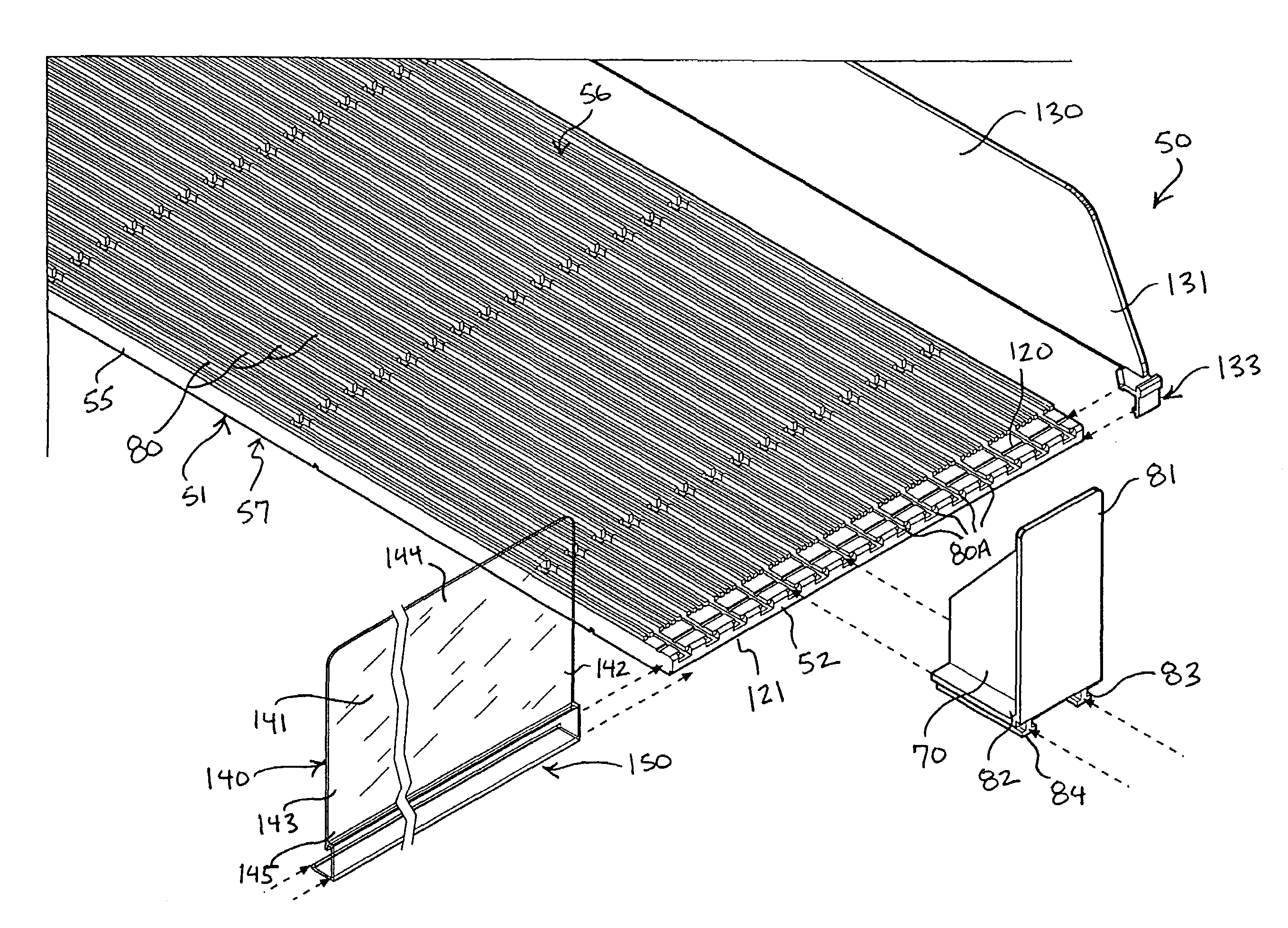 Apparatus for holding and feeding product