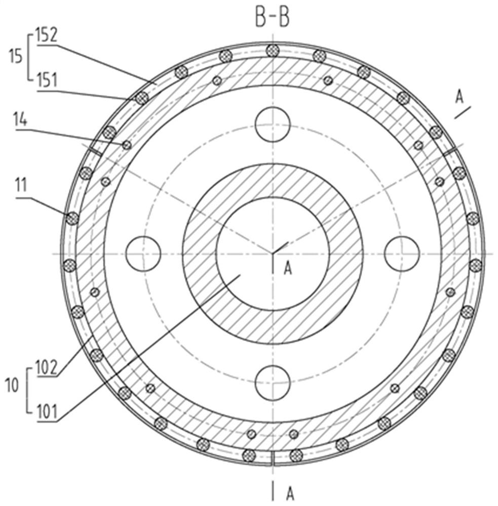 Wheel convenient to replace and provided with self-lubricating rims