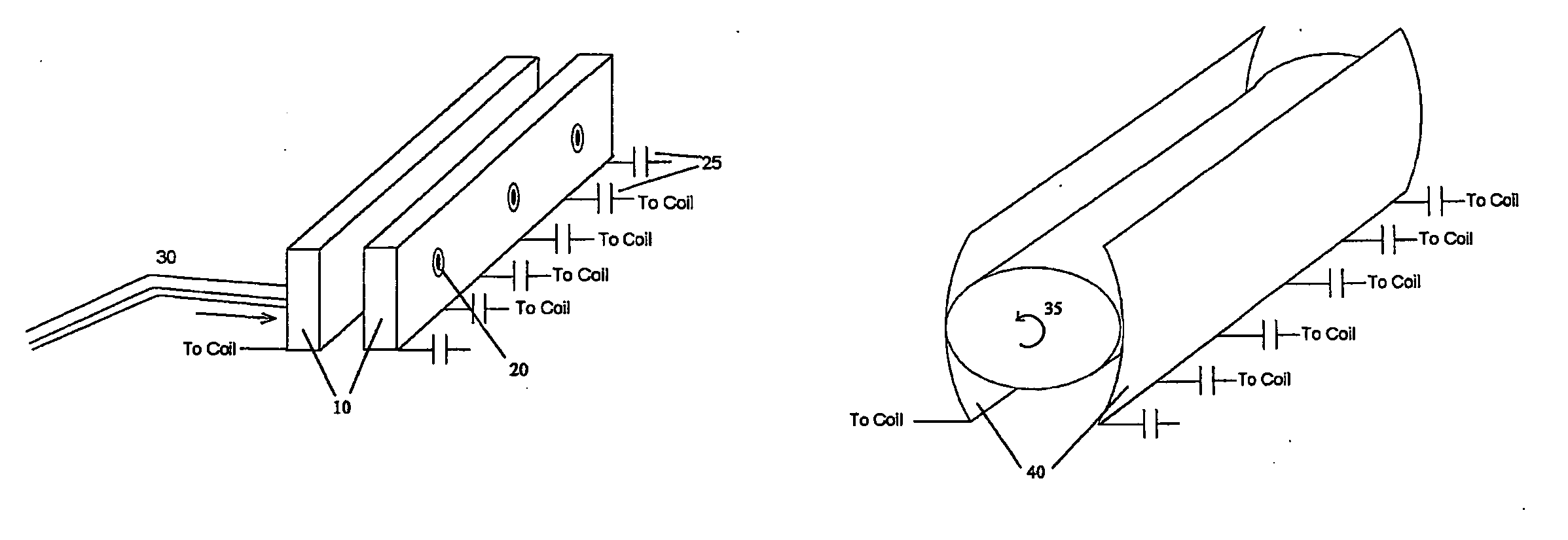 Low esr switch for nuclear resonance measurements