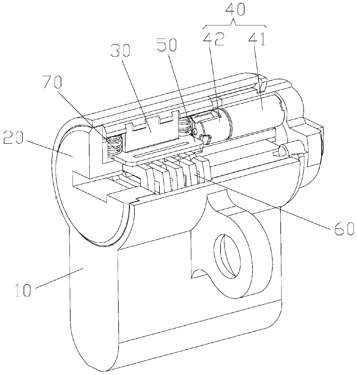 Lock cylinder and unlocking key