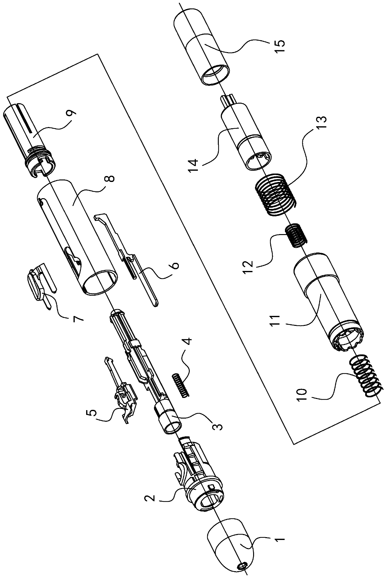 A blood collection pen capable of confirming that the blood collection needle is in place