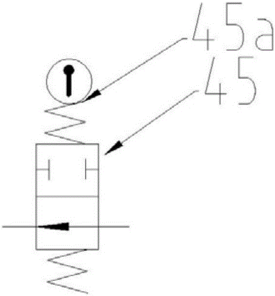 Hydraulic cooling system and construction machinery with same