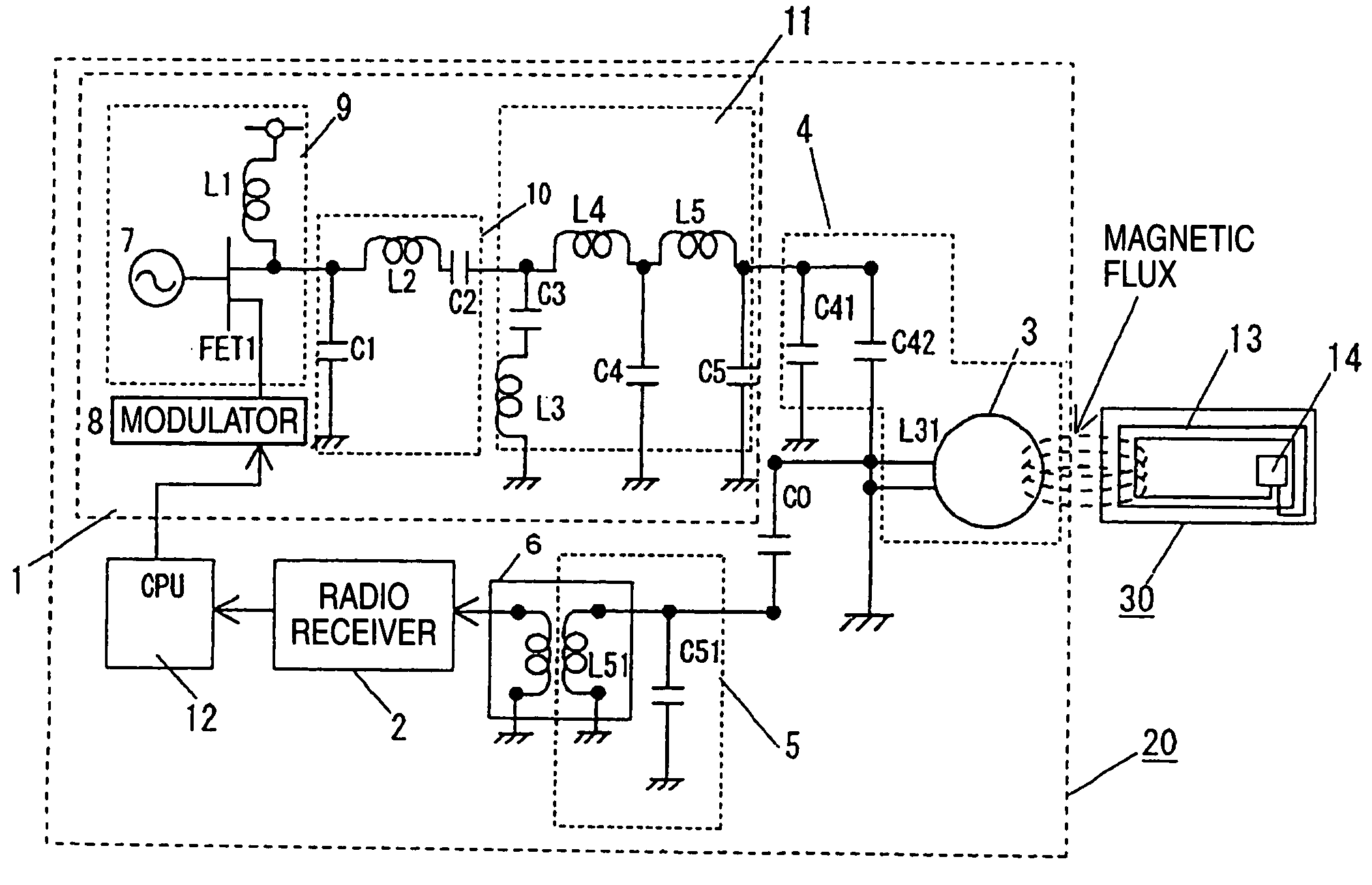 Noncontact IC card reader/writer