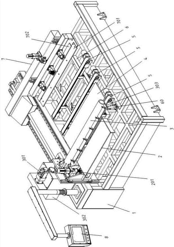 Horizontal bending machine