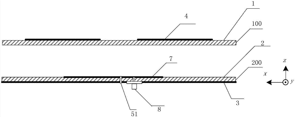 Low profile dipole antenna