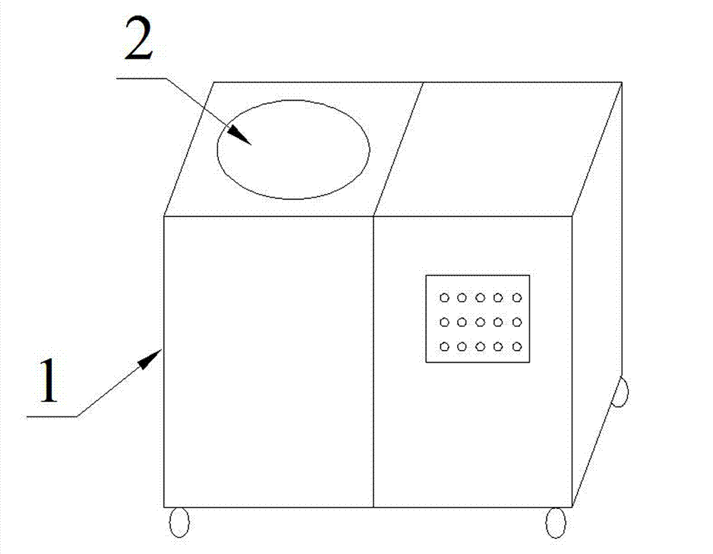 Drying and feeding all-in-one machine