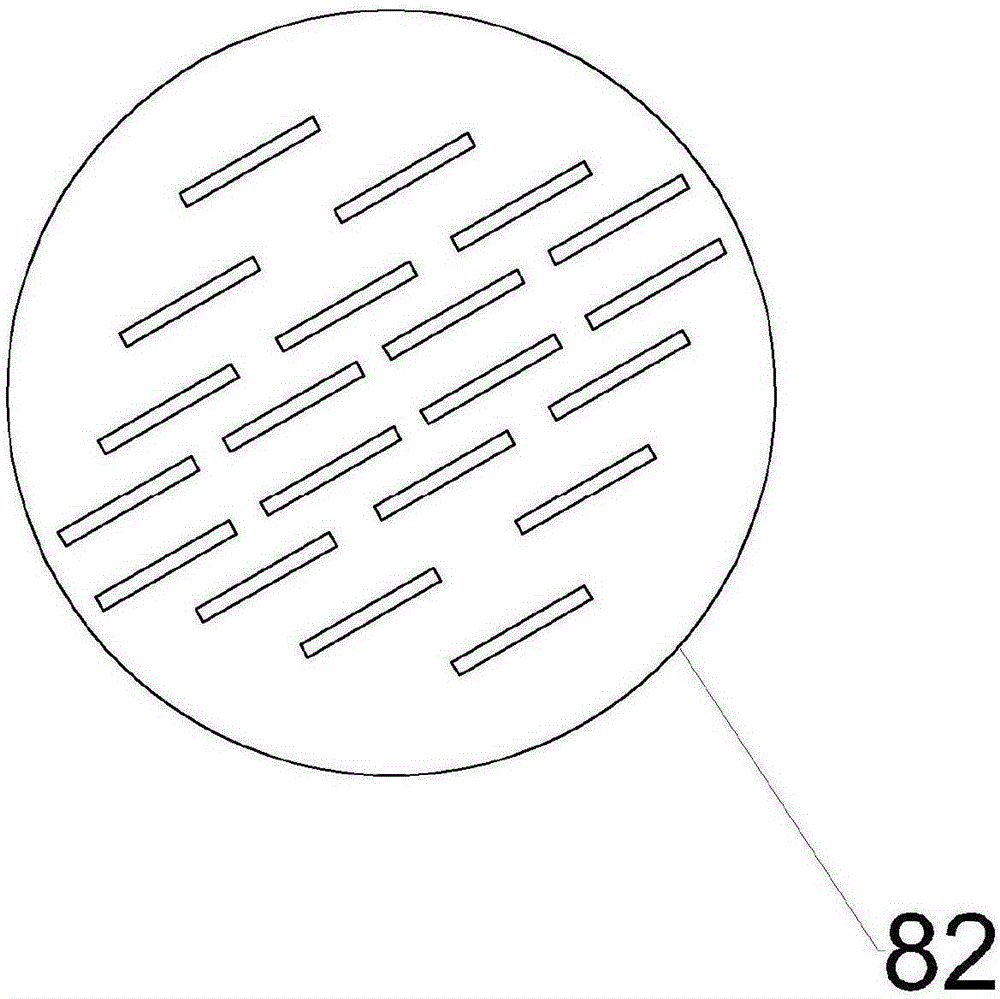 Carpet dust collection device suitable for fixed-point dust collection