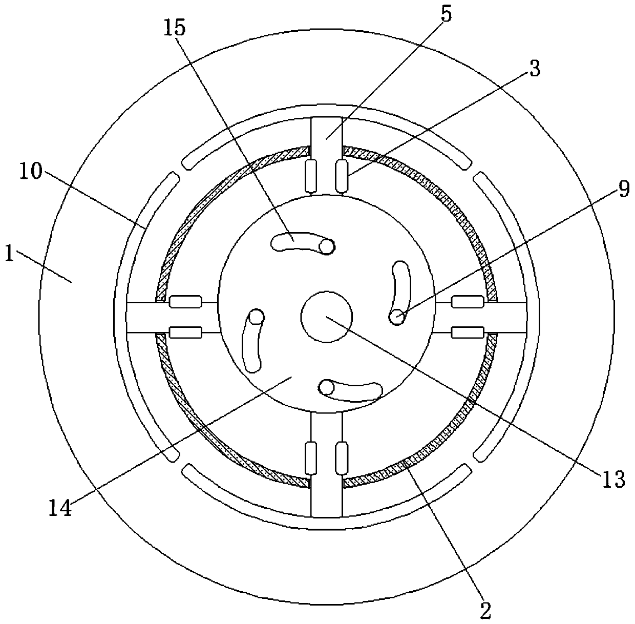 Anti-loosening device for steel wire winding barrel during transportation process