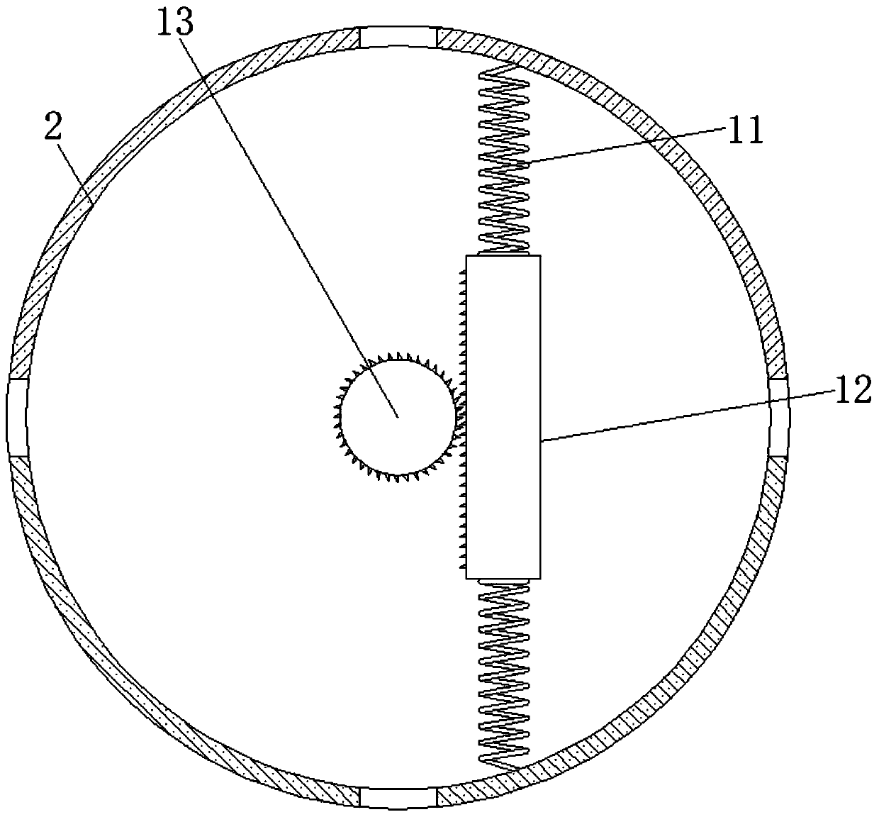 Anti-loosening device for steel wire winding barrel during transportation process