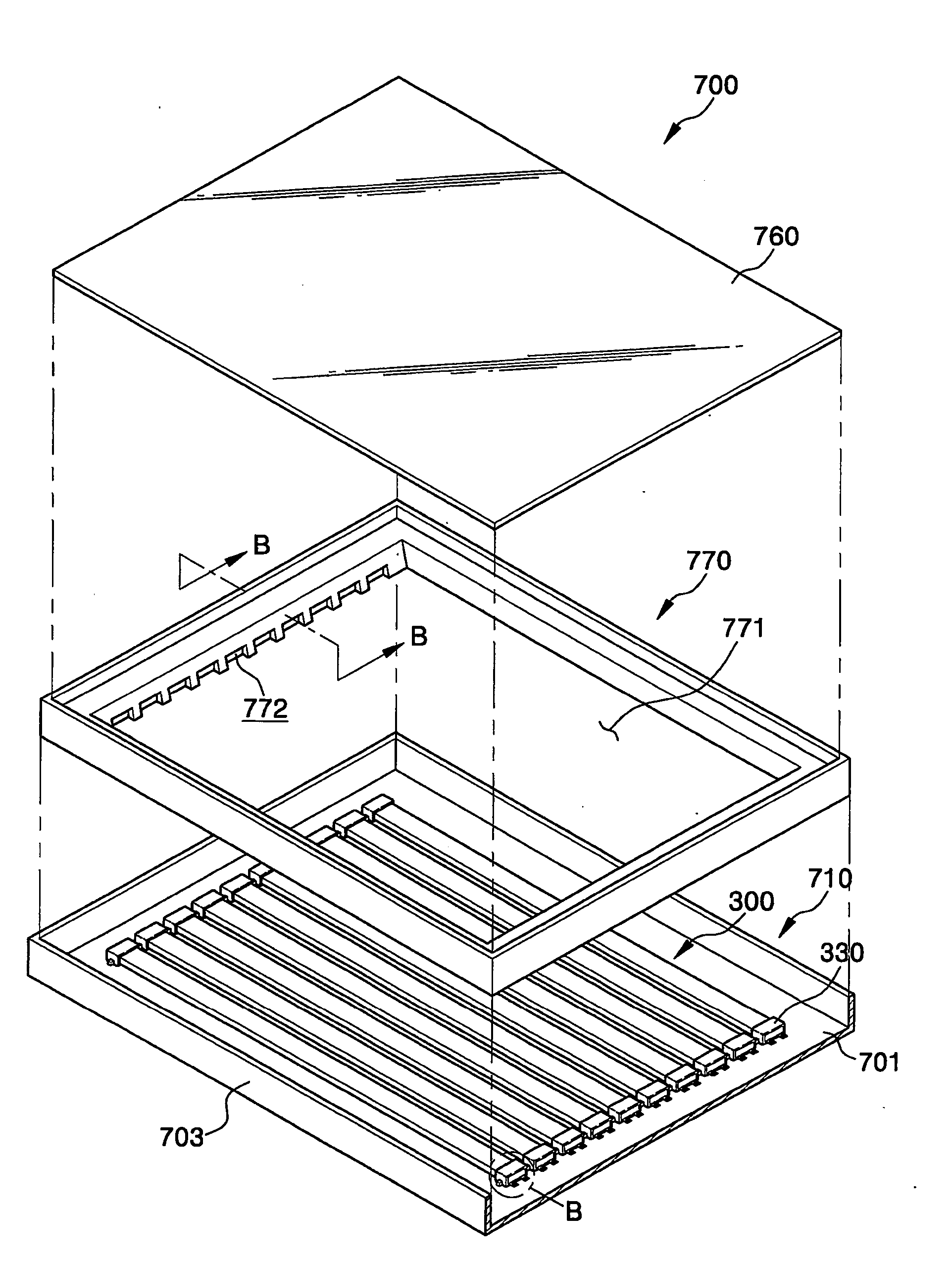 Lamp, backlight assembly and liquid crystal display apparatus having the same