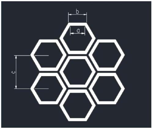 Light wide-frequency wave-absorbing material based on impedance metamaterial and preparation method of light wide-frequency wave-absorbing material