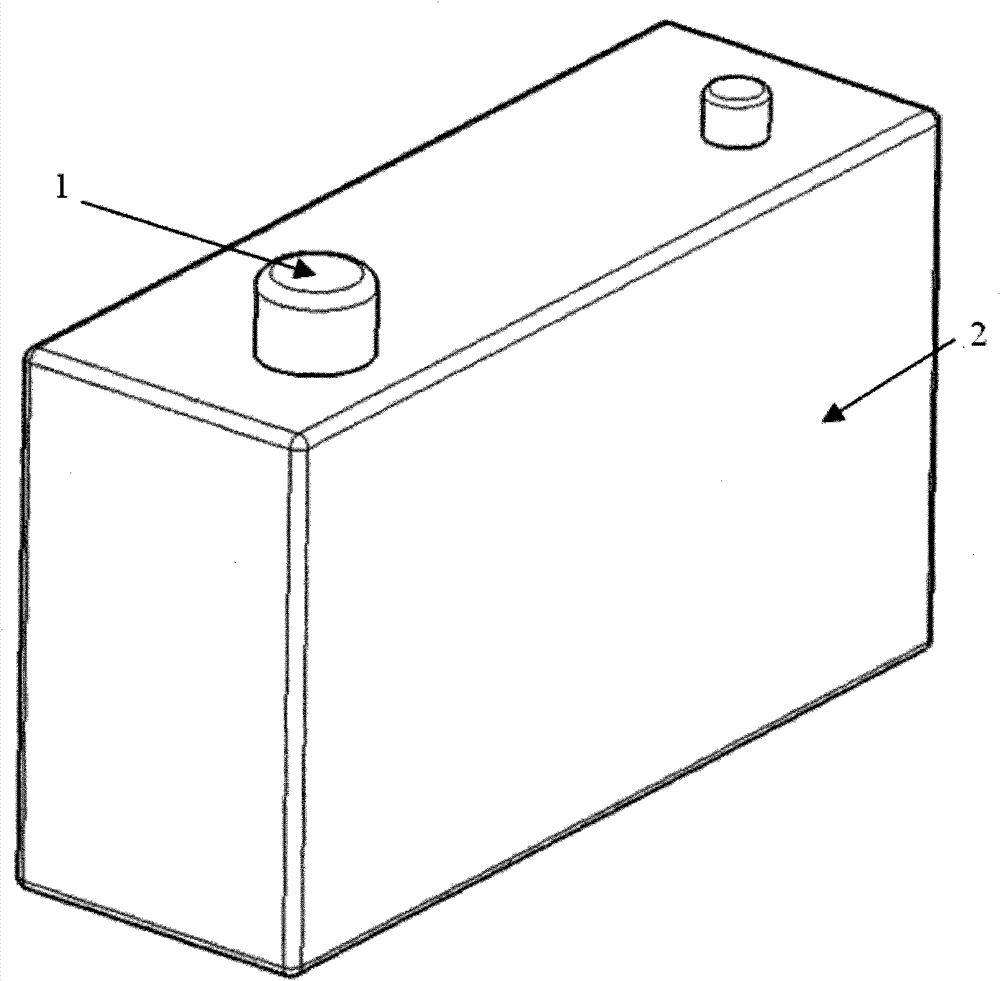 Electrode protection device of battery