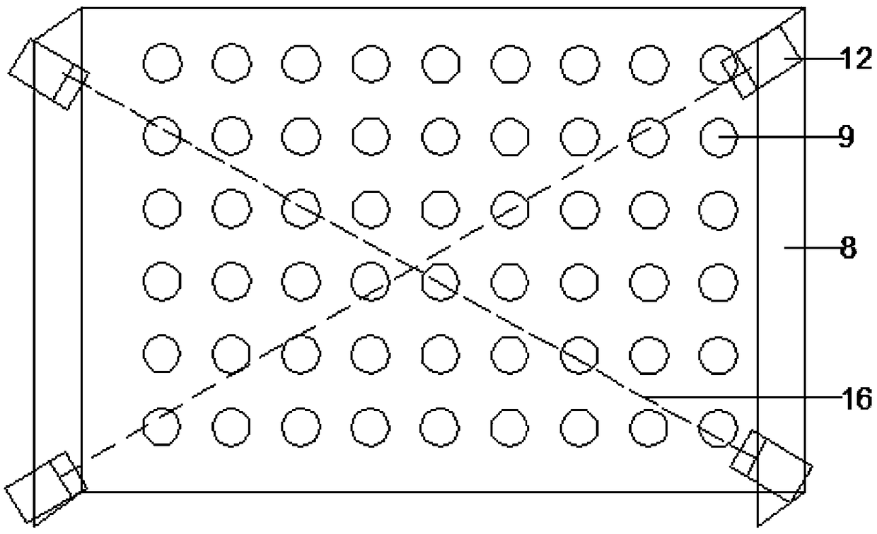 Automatic trunk loading device for bagged materials