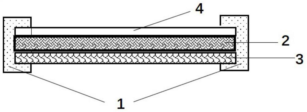 Radiation refrigeration composite fabric, preparation method and device