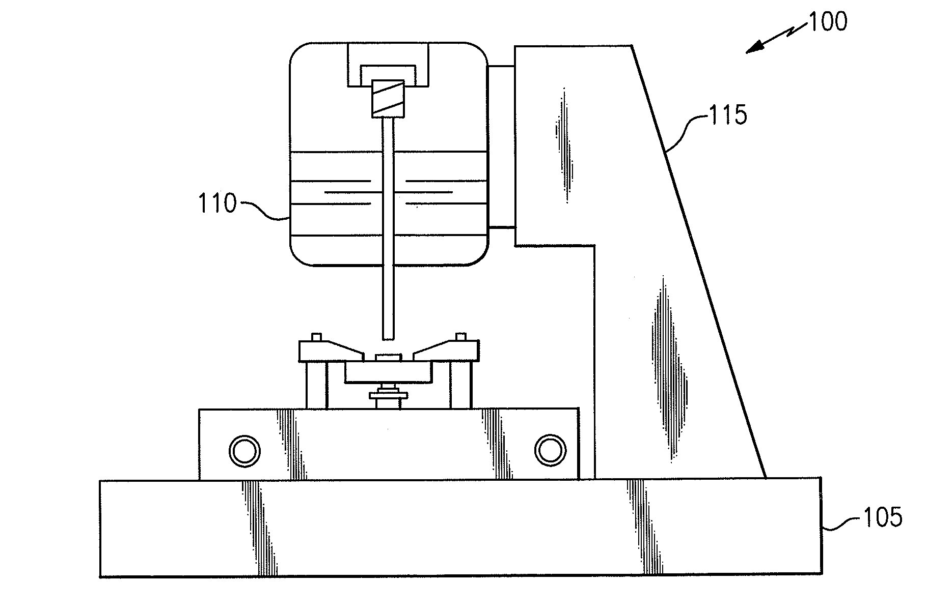 Nanoindenter tip for uniaxial tension and compression testing