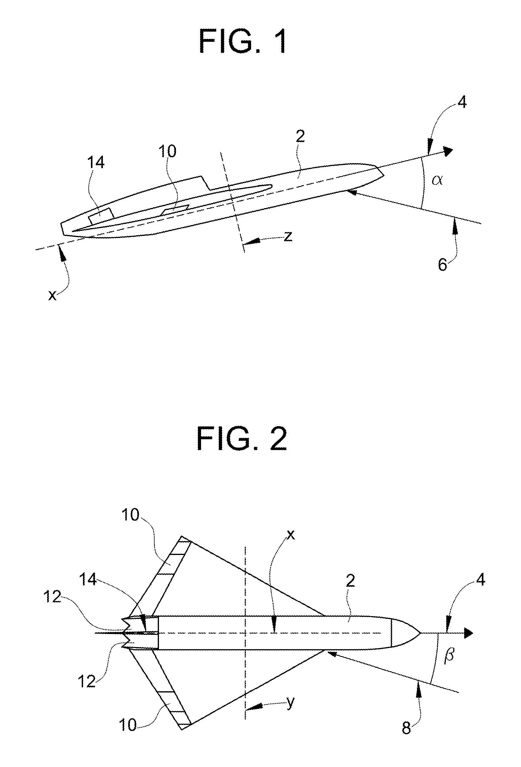 Method of estimating an angle of attack and an angle of sideslip of an aircraft