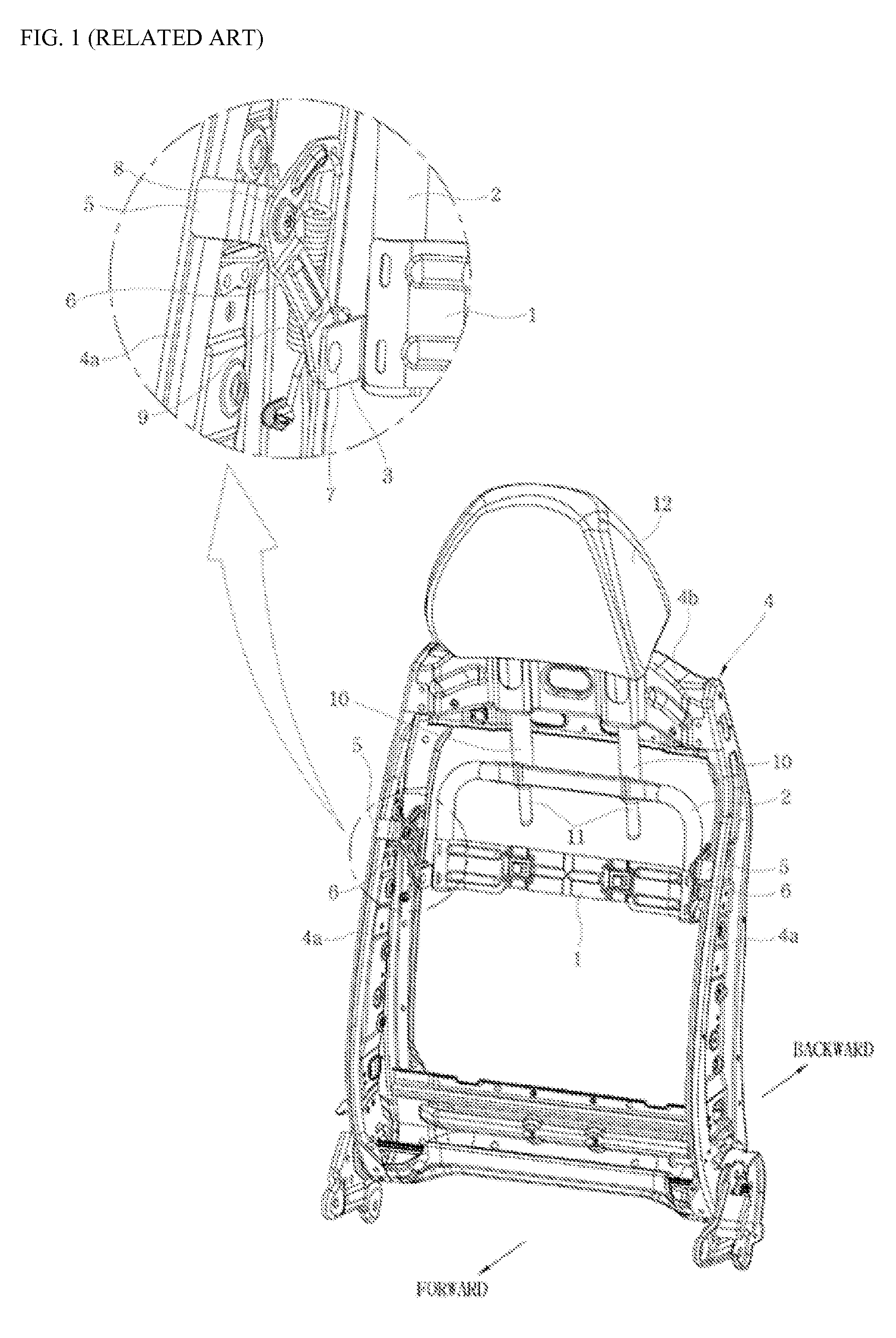 Active headrest apparatus for vehicle seat