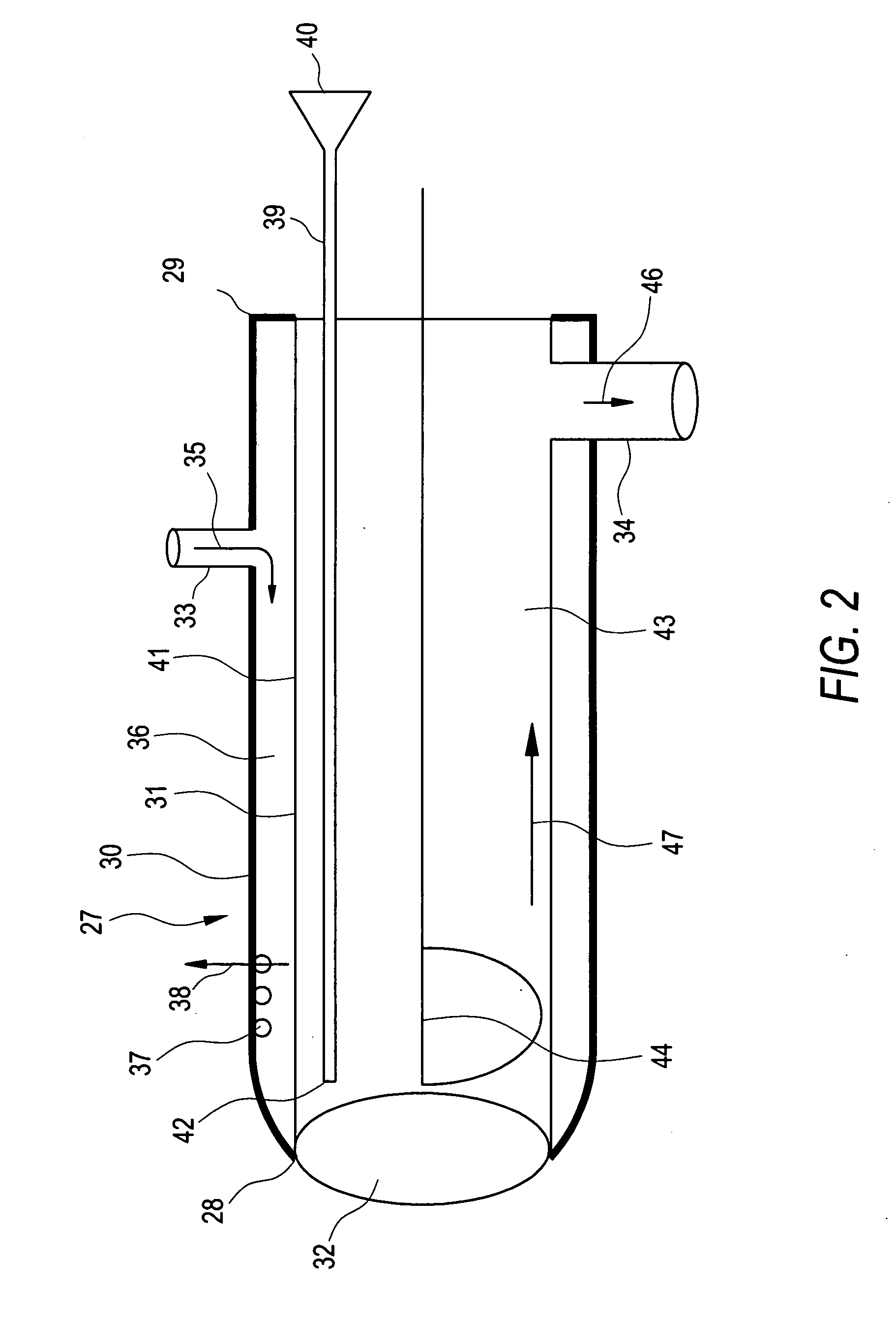 Efficient continuous flow irrigation system