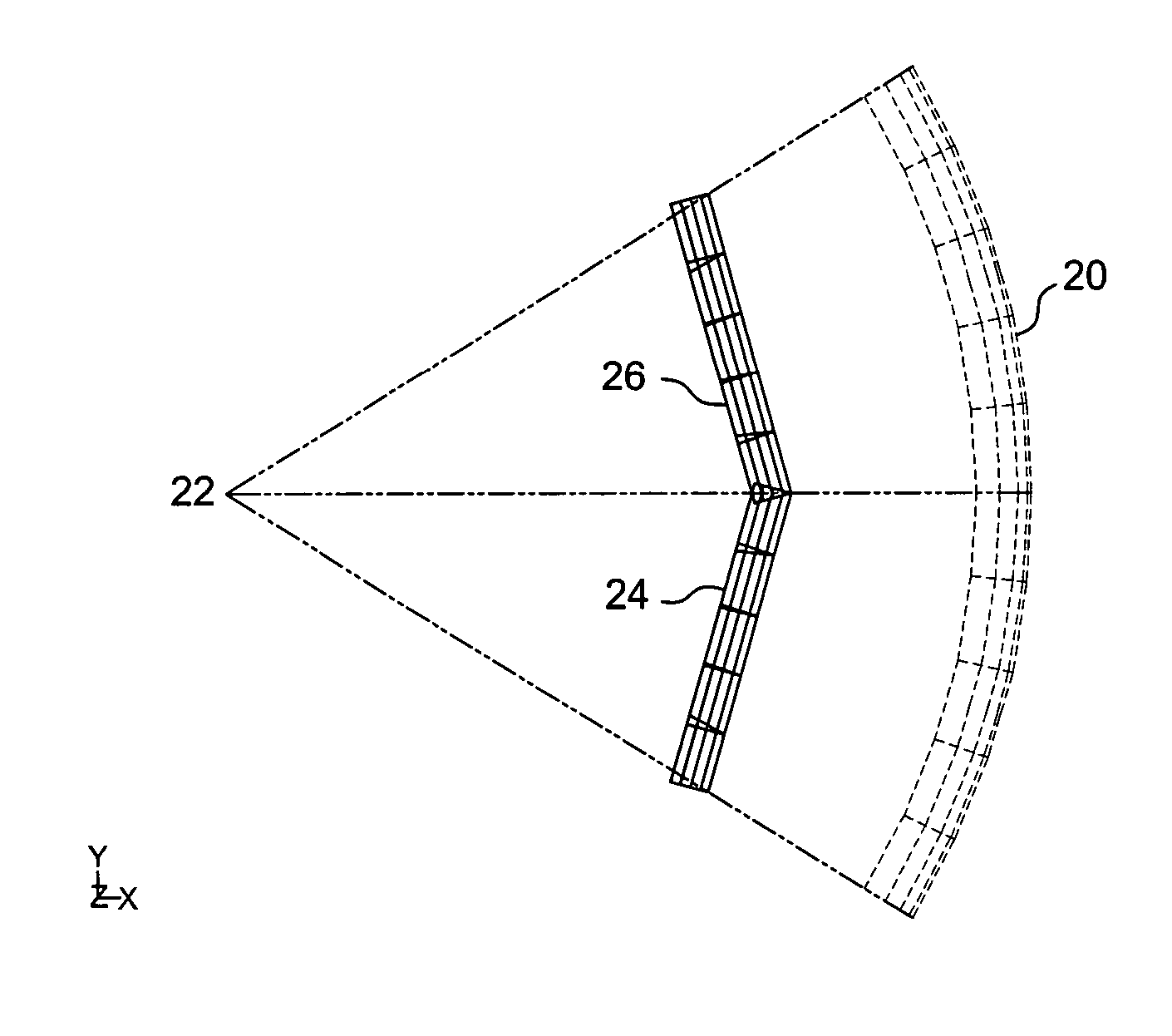 Non-linear image mapping using a plurality of non-coplanar clipping planes