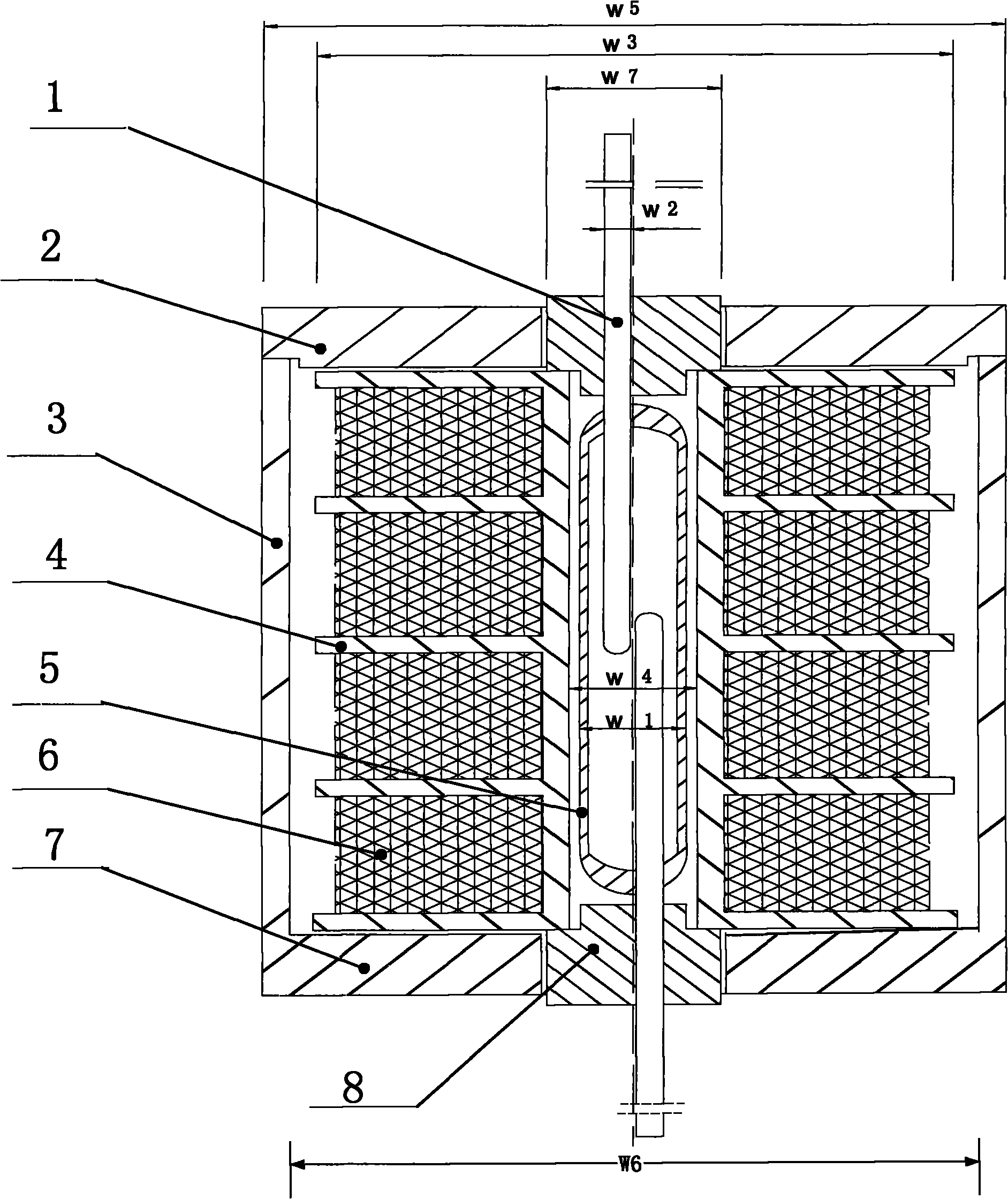 Three-terminal modulator for lower-frequency modulating type radiometer receiver